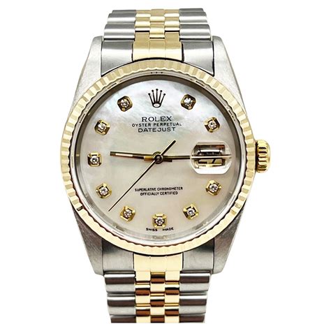 rolex 16234 silver dial|rolex 16233 price guide.